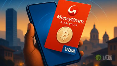 Visa stablecoin-kártyát indít a MoneyGram Kolumbiában